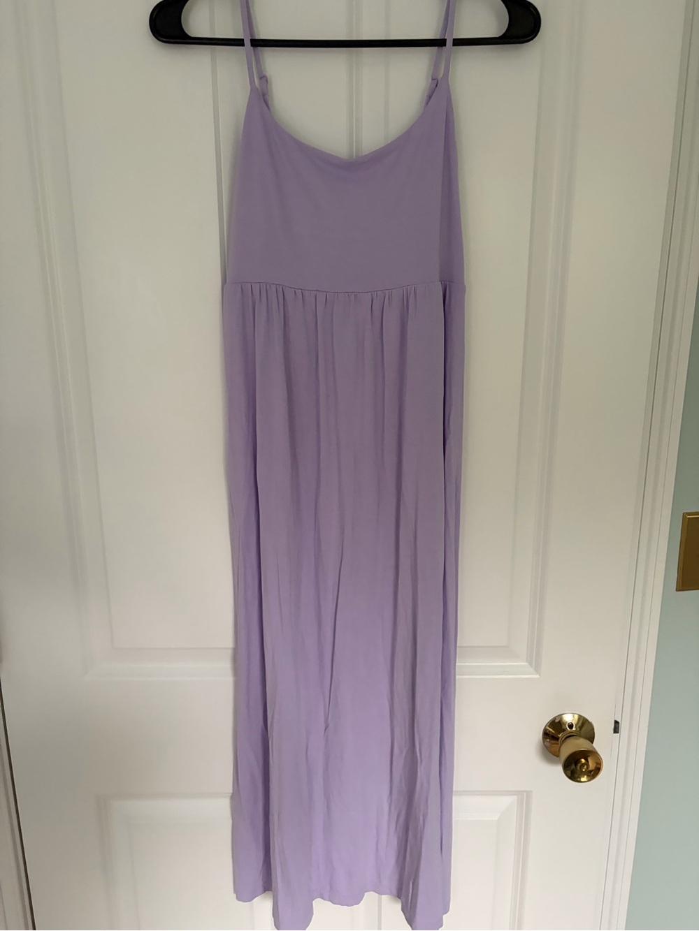 Old Navy Lavender Spaghetti Strap Maxi Dress